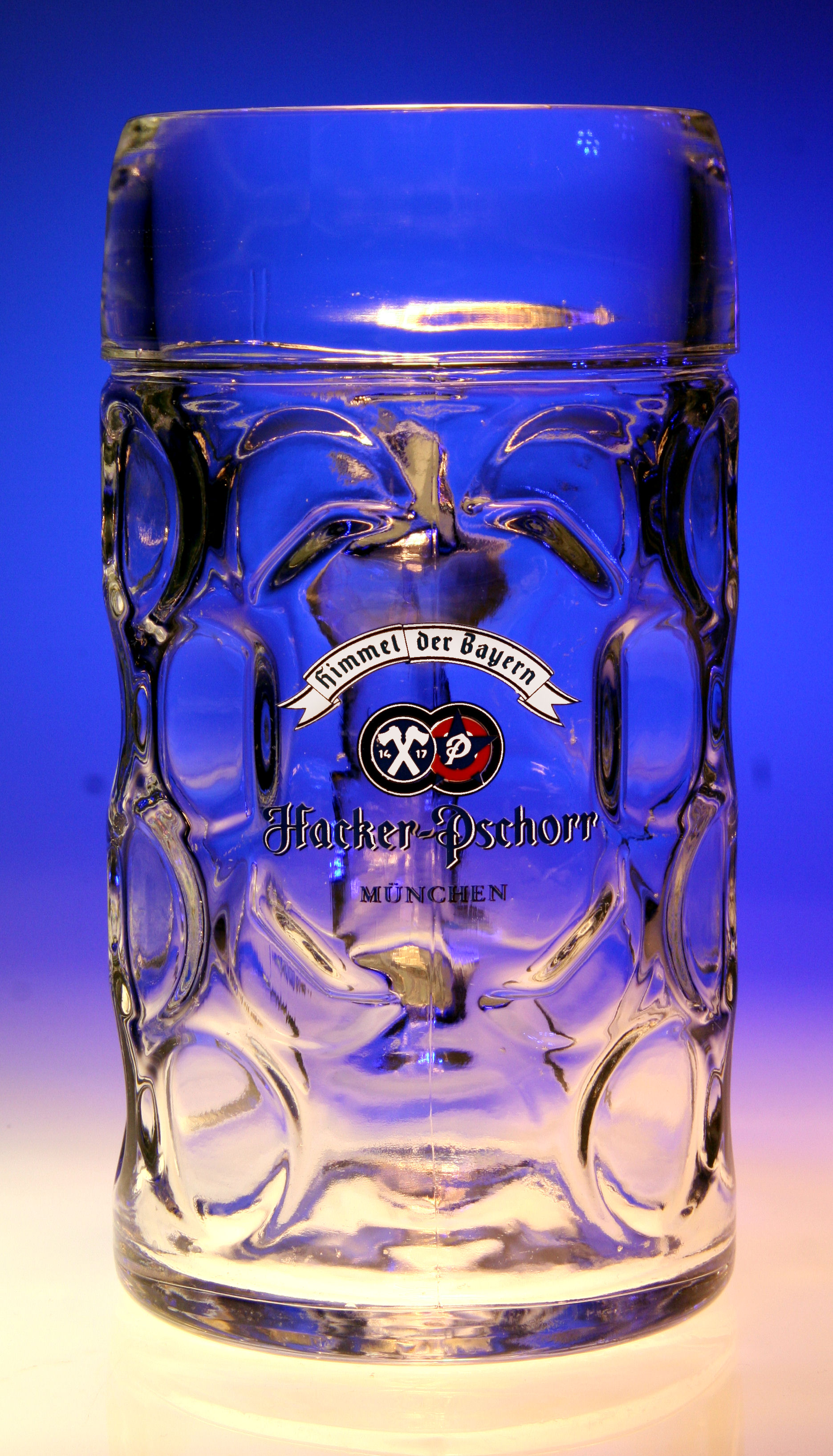 Bierseidel Maßbierkrug 1,0l "Hacker Pschorr"